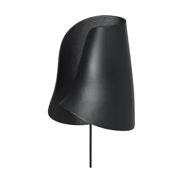 Aplique de pared Oyster wall sconce - Black - Ferm Living