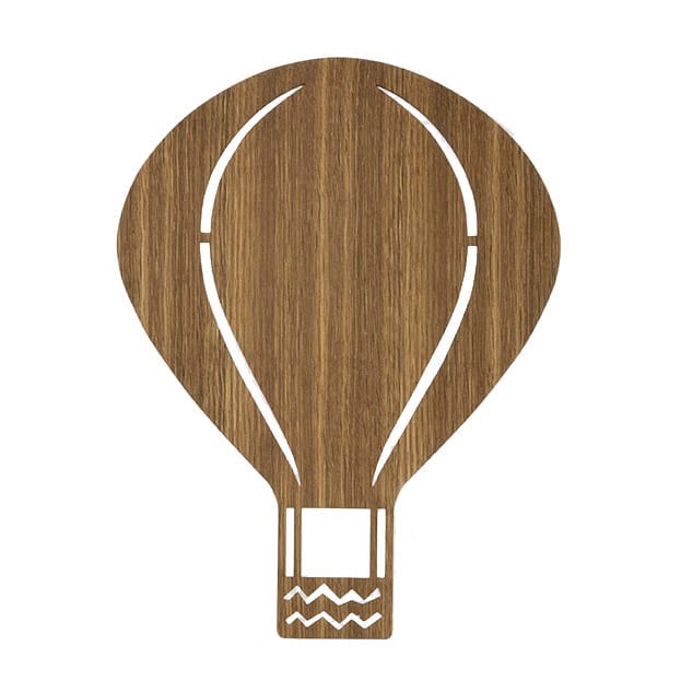 Aplique infantil Air Balloon - roble ahumado - Ferm Living