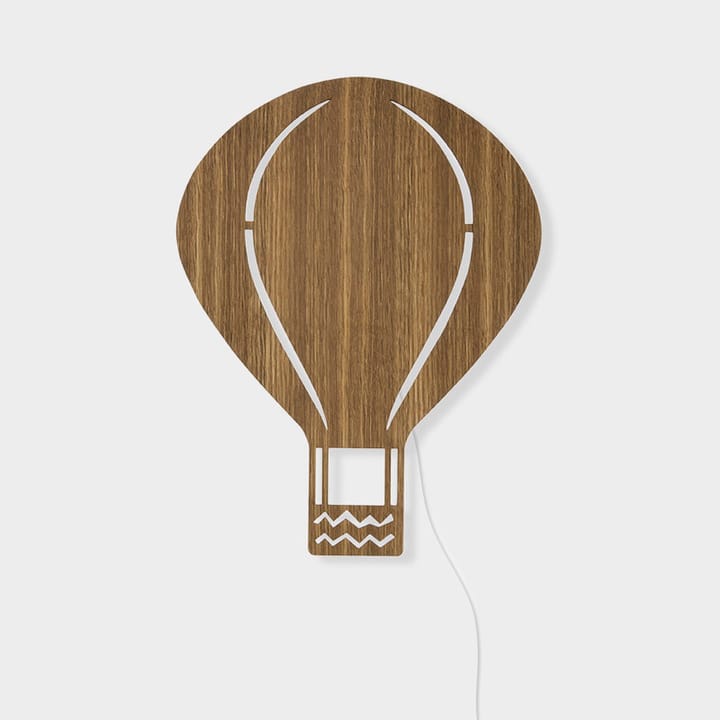 Aplique infantil Air Balloon, roble ahumado Ferm Living