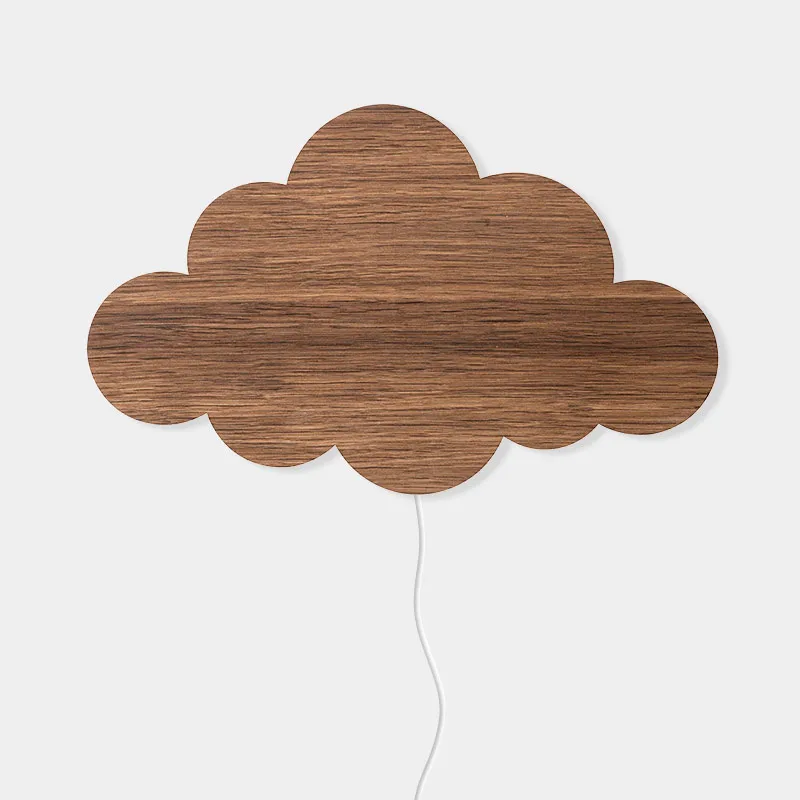 Aplique infantil Cloud, roble ahumado Ferm Living
