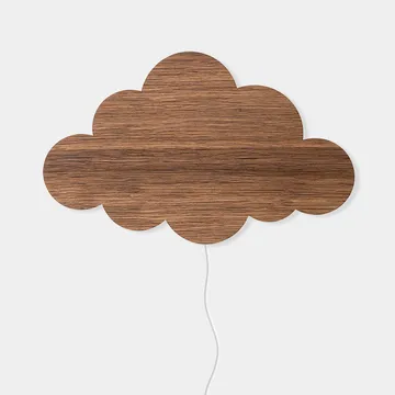 Aplique infantil Cloud - roble ahumado - Ferm Living