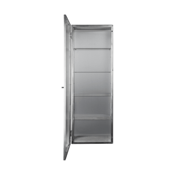 Armario de pared Haze 35x100 cm - Stainless steel - Ferm Living