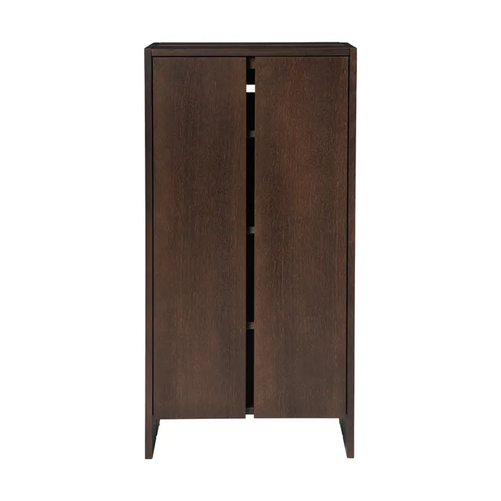 Armario Parcel  - Dark stained oak, 55x30x110 cm - Ferm Living