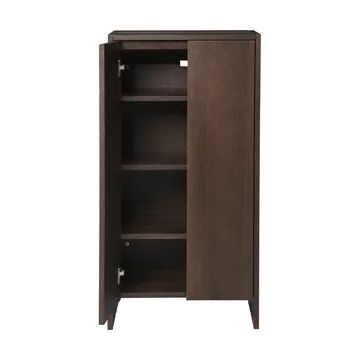 Armario Parcel  - Dark stained oak, 55x30x110 cm - Ferm Living