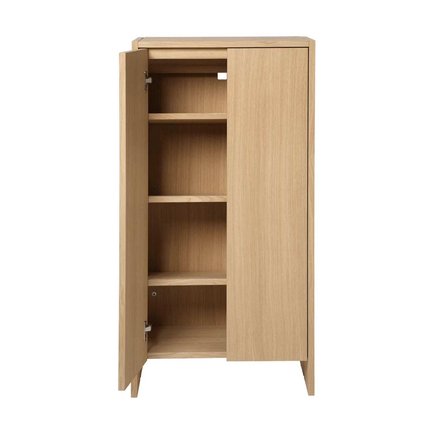Armario Parcel , Natural oak 55×30×110 cm Ferm Living