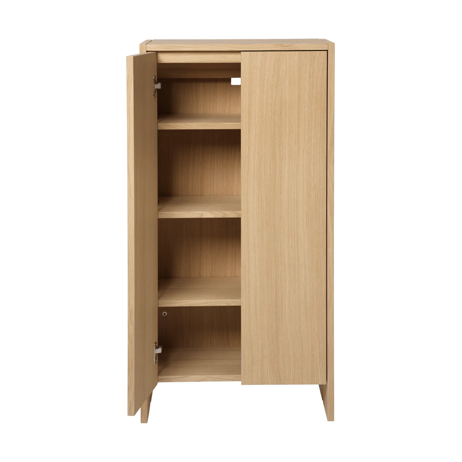 Armario Parcel , Natural oak 55×30×110 cm Ferm Living