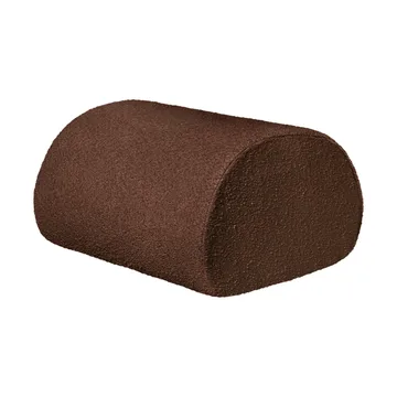 Asiento puf Rouli pouf pure bouclé - Chestnut brown - Ferm Living