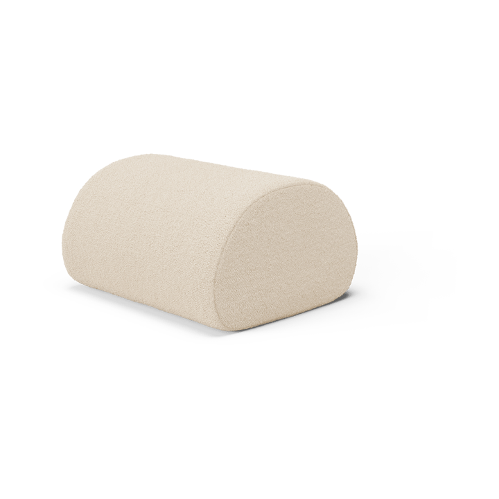 Asiento puf Rouli pouf pure bouclé - Off-white - Ferm LIVING