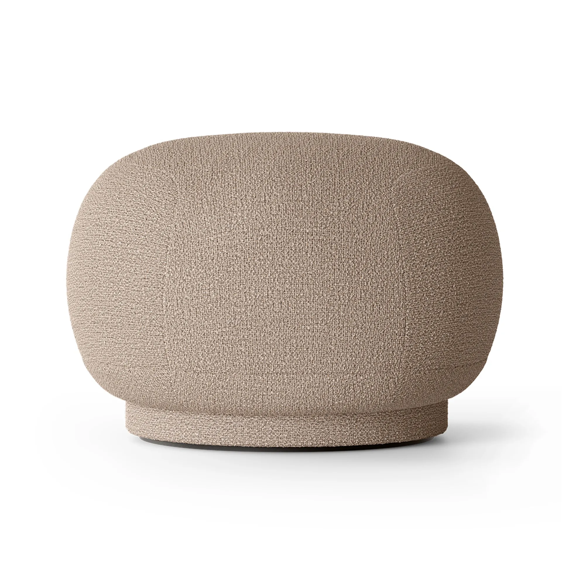 Asiento puff Rico pouf, Bouclé sand Ferm Living