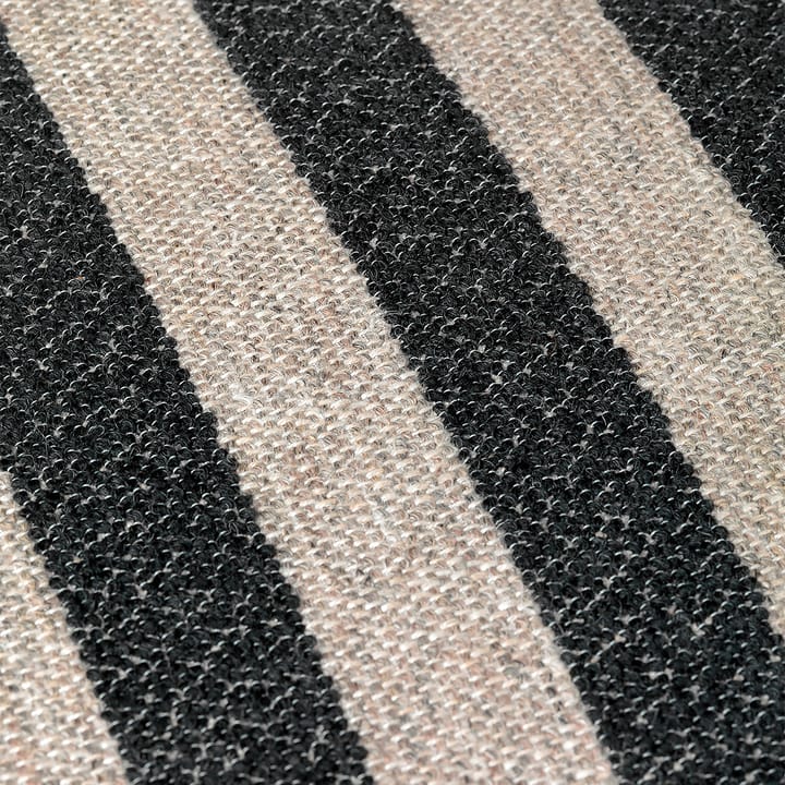 Asiento puff Rico pouf, Louisiana sand black Ferm Living