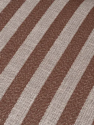 Asiento puff Rico pouf - Louisiana, Sand-chocolate - Ferm Living