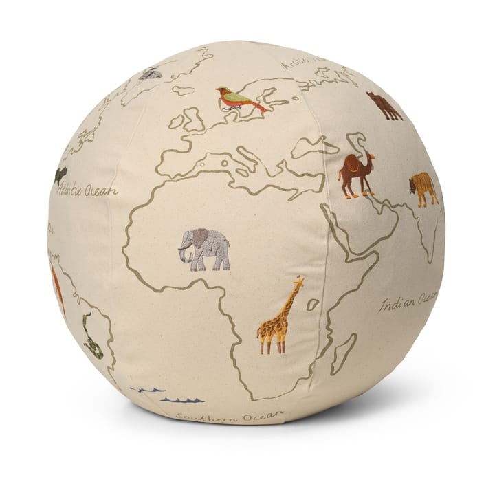 Asiento puff The world - Offwhite - Ferm Living
