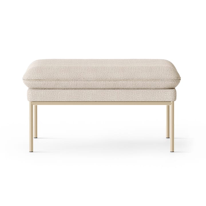 Asiento puffTurn pouf - Cashmere bouclé offwhite - Ferm Living