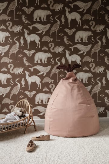 Asiento saco Pear bean bag - Dusty Rose - Ferm Living