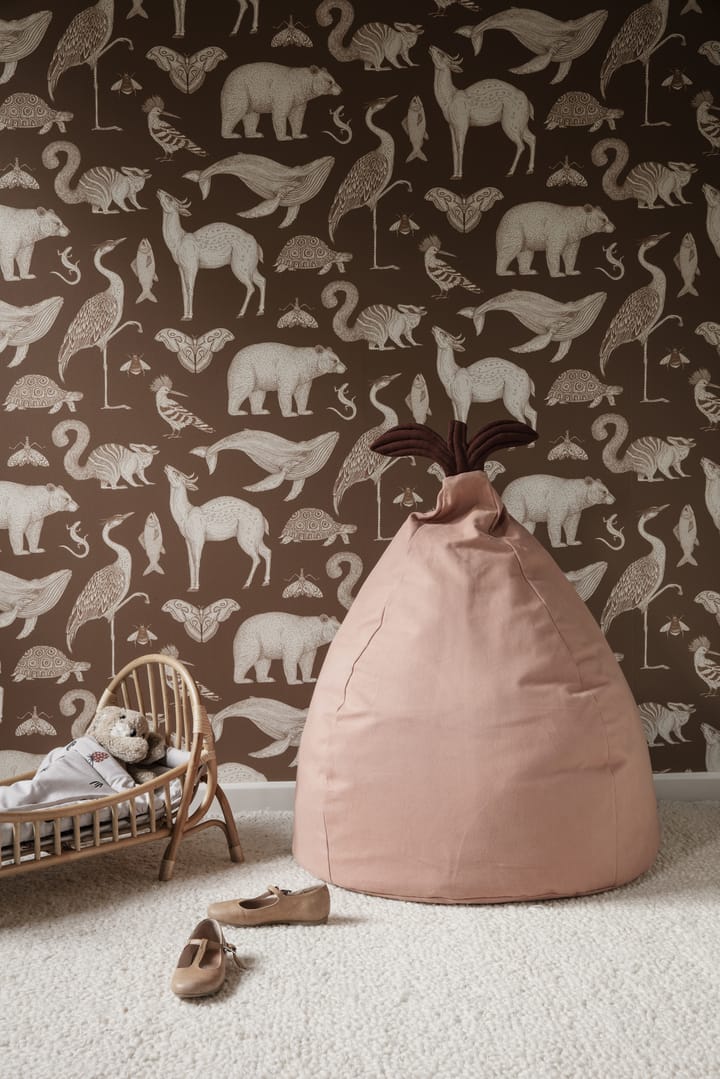 Asiento saco Pear bean bag, Dusty Rose Ferm Living