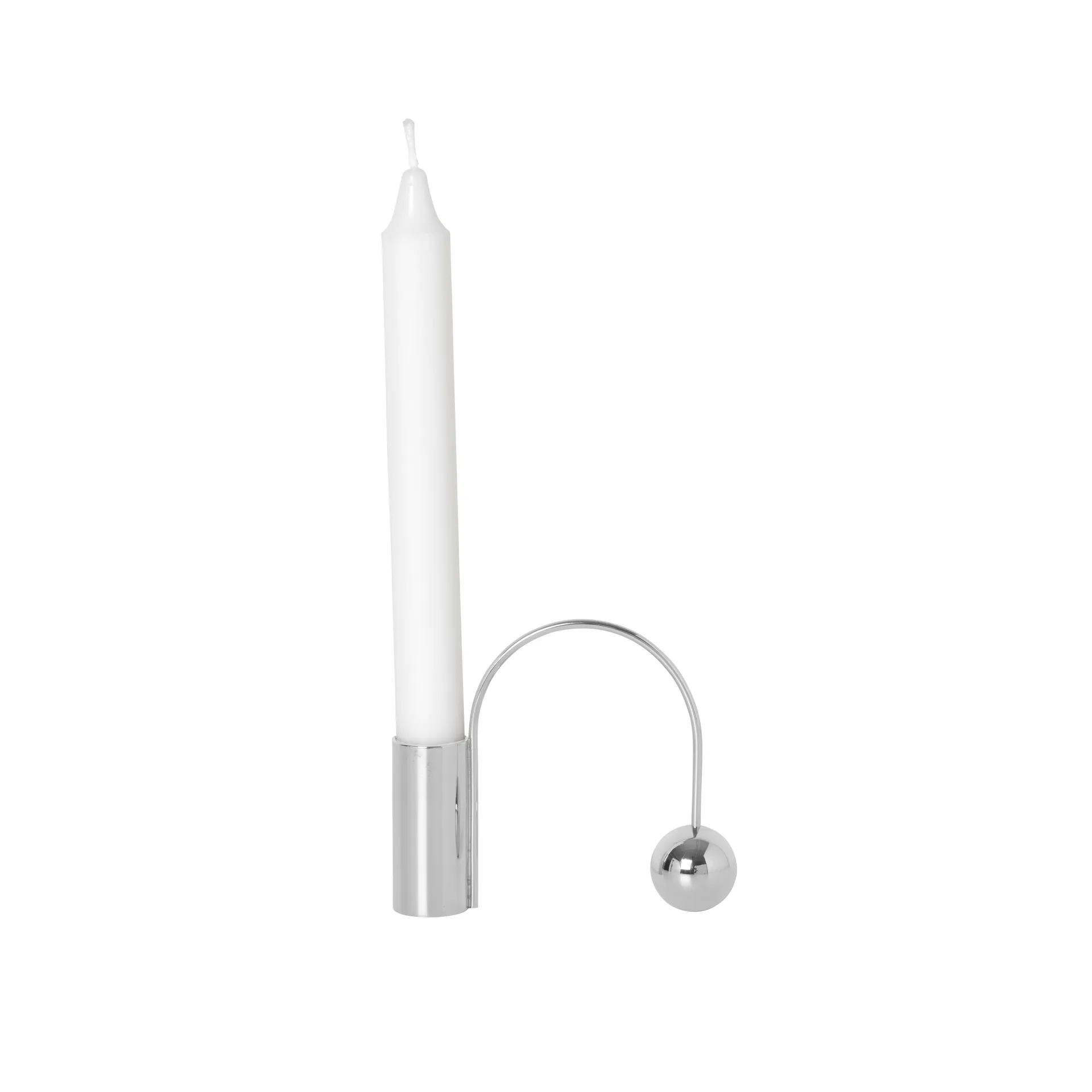 Balance cromo Candelabro, vela candelabro Ferm Living