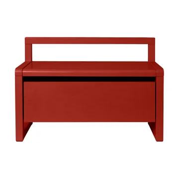 Banco de almacenamiento Little architect - Poppy Red, 60×30×41,2 cm - Ferm Living