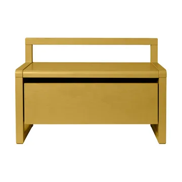 Banco de almacenamiento Little architect - Yellow, 60 × 30 × 41,2 cm - Ferm Living