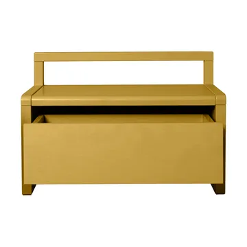 Banco de almacenamiento Little architect - Yellow, 60 × 30 × 41,2 cm - Ferm Living