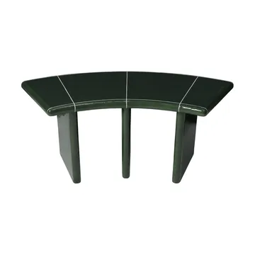Banco Deya curved - Dark green, 110x40x45,5 cm - Ferm Living