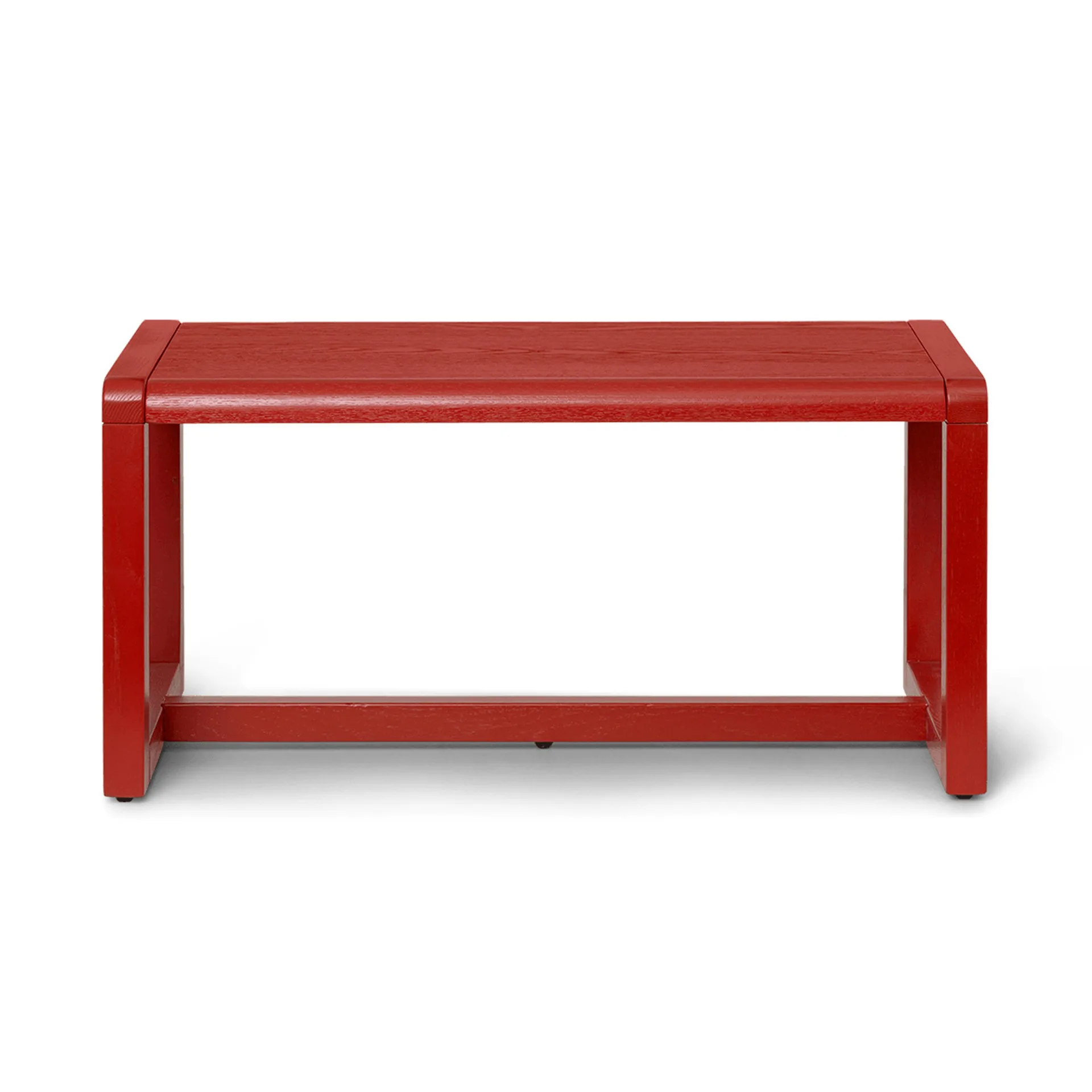 Banco Little Architecht Bench, Poppy red Ferm Living