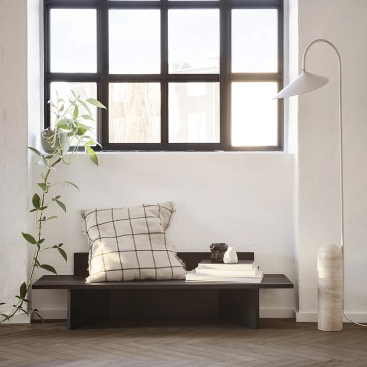 Banco Oblique, Oak black oiled Ferm Living