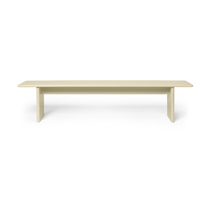 Banco Rink 200 cm - Eggshell - Ferm Living