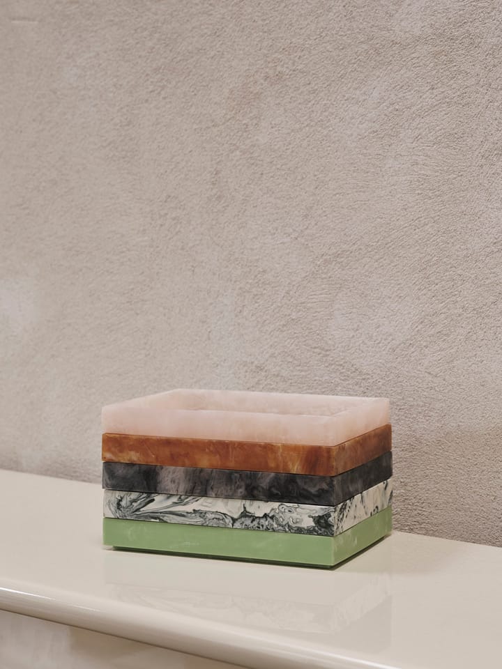 Bandeja decorativa Mist 10x15 cm, Charcoal Ferm Living
