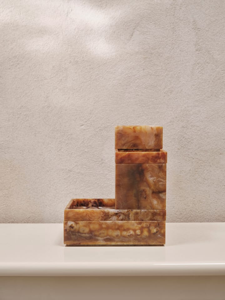 Bandeja decorativa Mist 10x15 cm, Sugar kelp Ferm Living