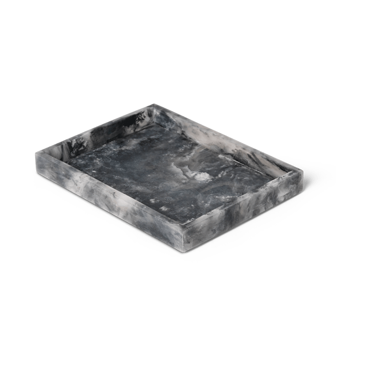 Bandeja decorativa Mist 15x20 cm - Charcoal - Ferm Living
