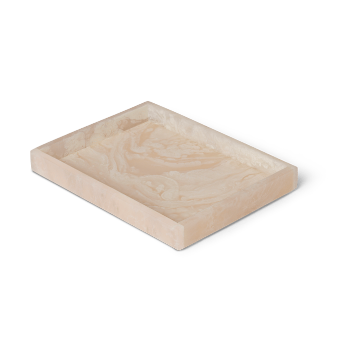 Bandeja decorativa Mist 15x20 cm - Pearl - Ferm Living