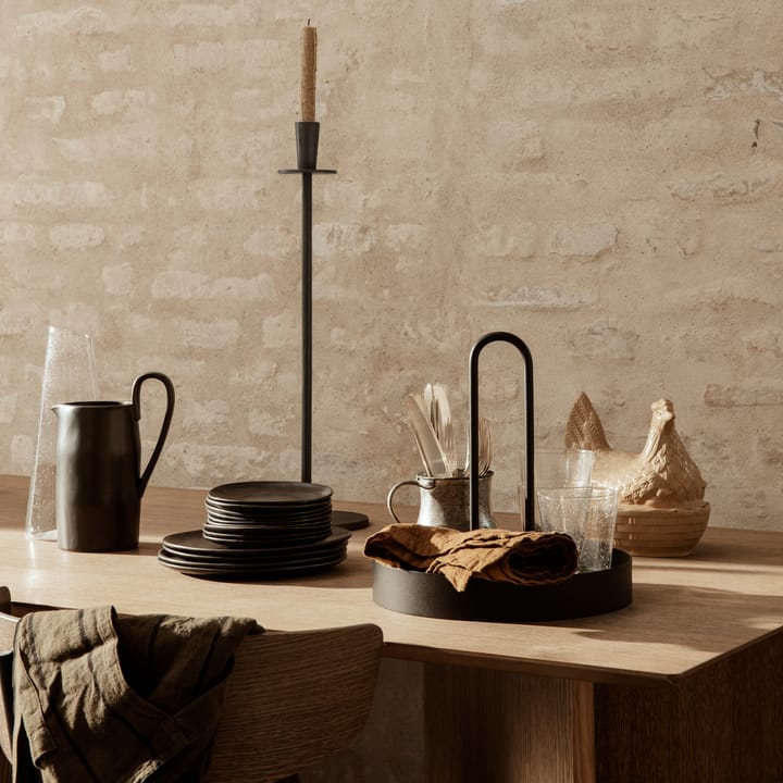 Bandeja Grib Tray, Black Ferm Living