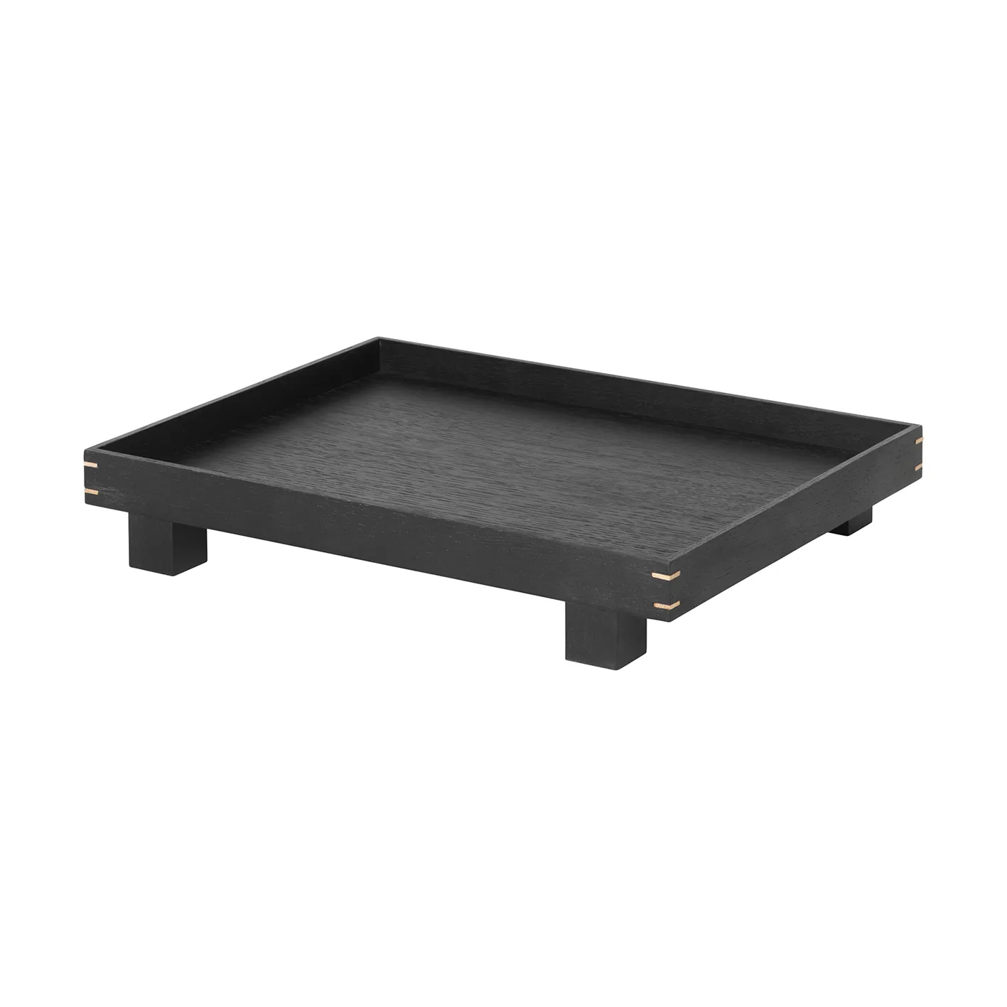 Bandeja madera Bon small, Roble teñido de negro Ferm Living