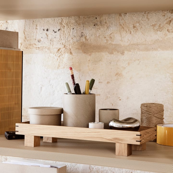Bandeja madera Bon X small, Roble Ferm Living