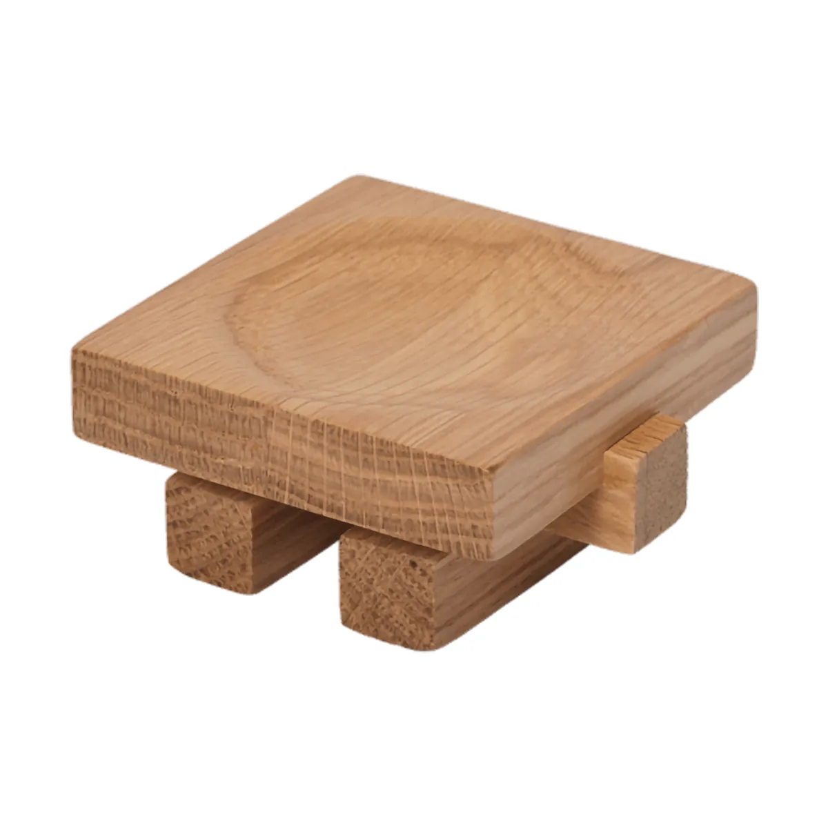 Bandeja Moku, Roble sin tratar, 7×8 cm Ferm Living