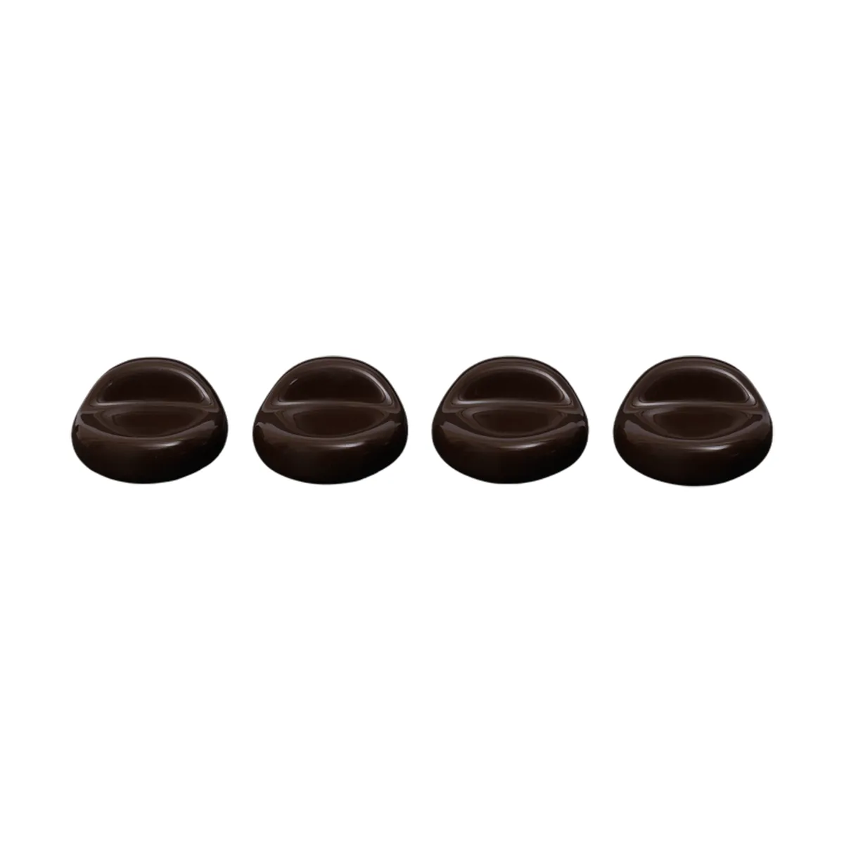 Base Nube para maceta, 4-pack, Carob brown Ferm Living