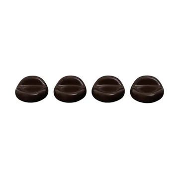 Base Nube para maceta, 4-pack - Carob brown - Ferm Living