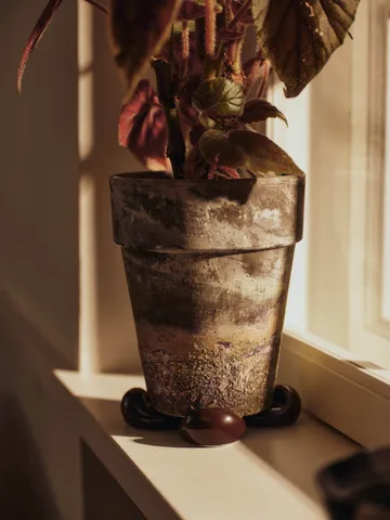 Base Nube para maceta, 4-pack - Carob brown - Ferm Living