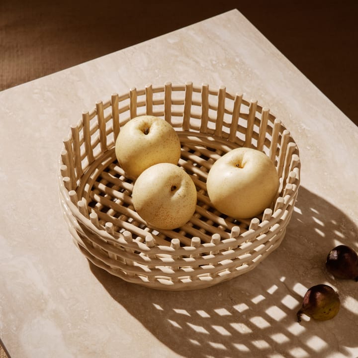 Bol Ceramic trenzado, Cashmere Ferm Living