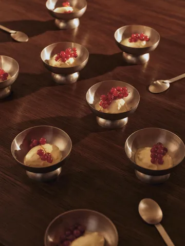 Bol de vidrioTumbled - Acero inoxidable - Ferm Living