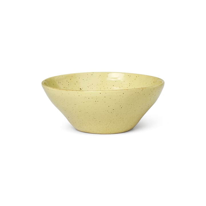 Bol Flow 14,5 cm - Amarillo moteado - Ferm LIVING