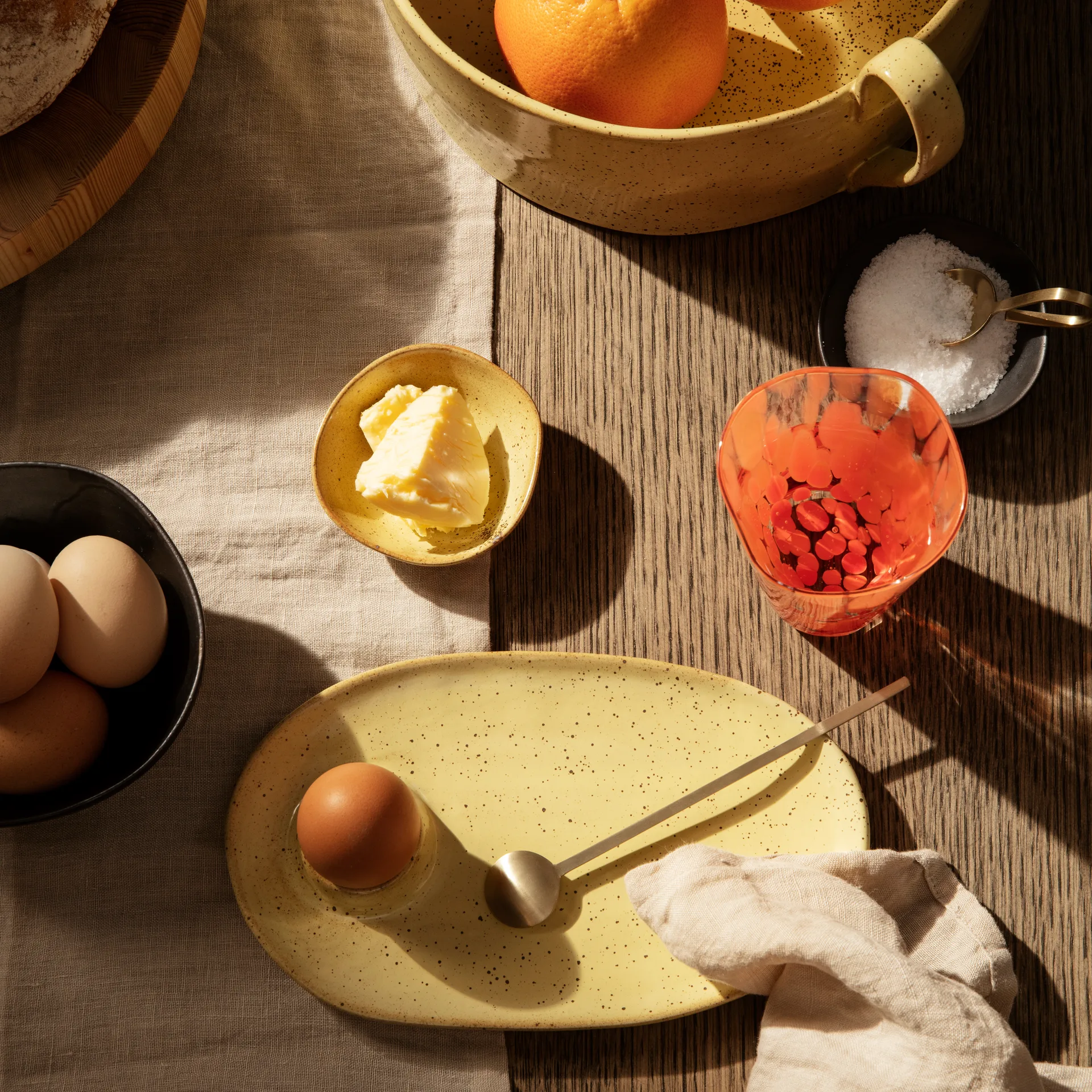 Bol Flow 9 cm, negro Ferm Living