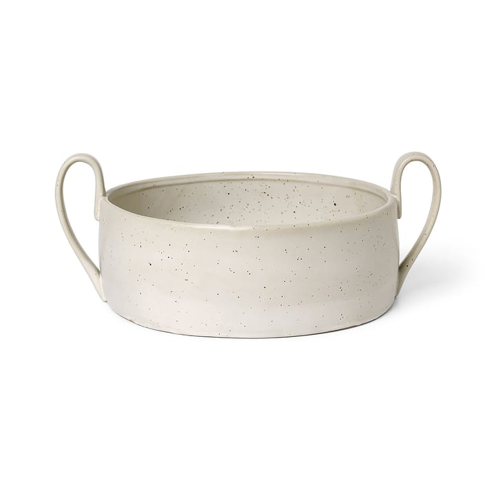Bol Flow Centrepiece - Off-white speckle - Ferm Living