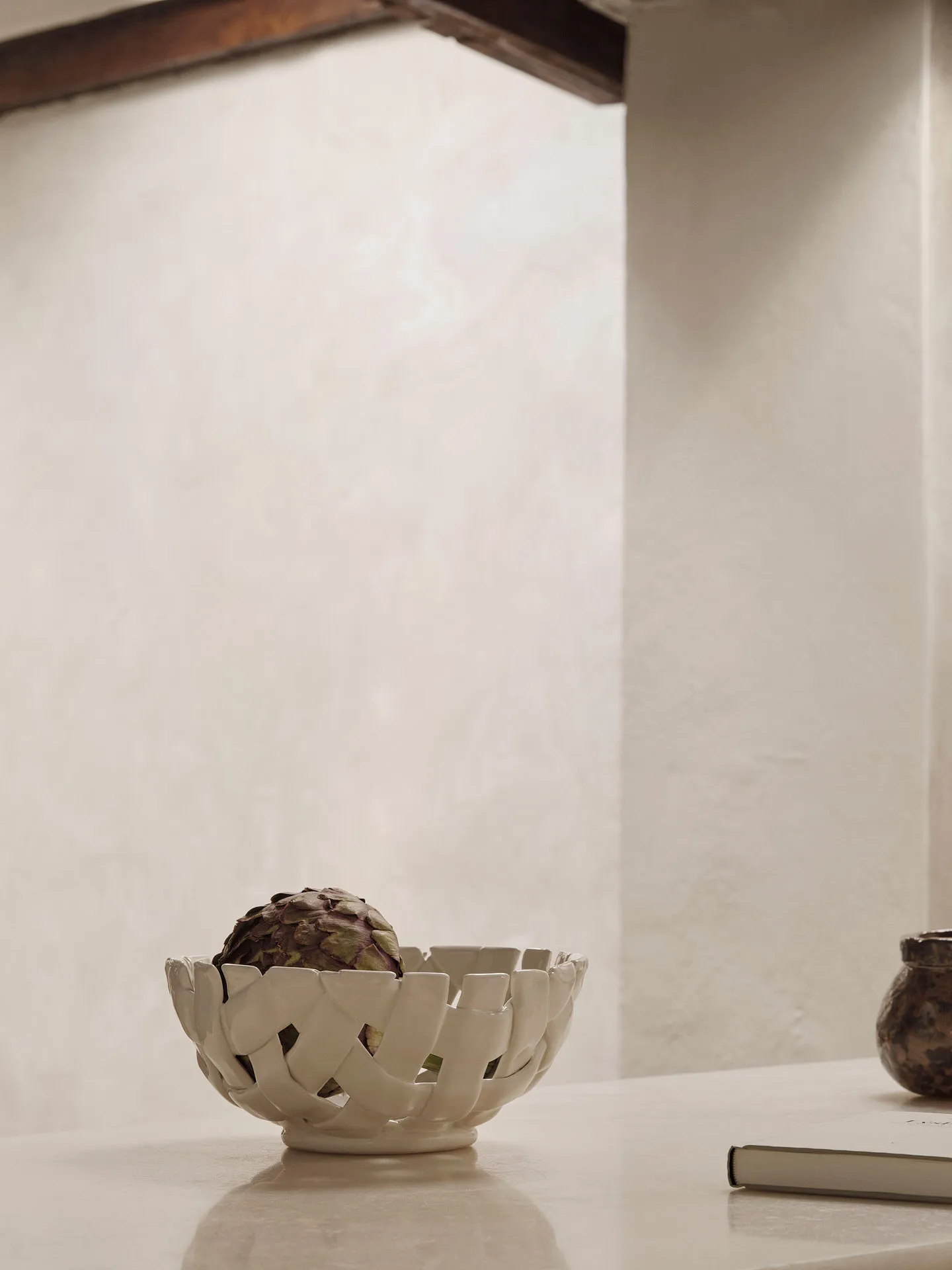 Bol Plait Ø24 cm, Off white Ferm Living