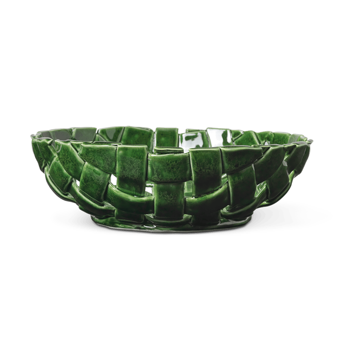 Bol Plait Ø30 cm - Emerald green - Ferm Living