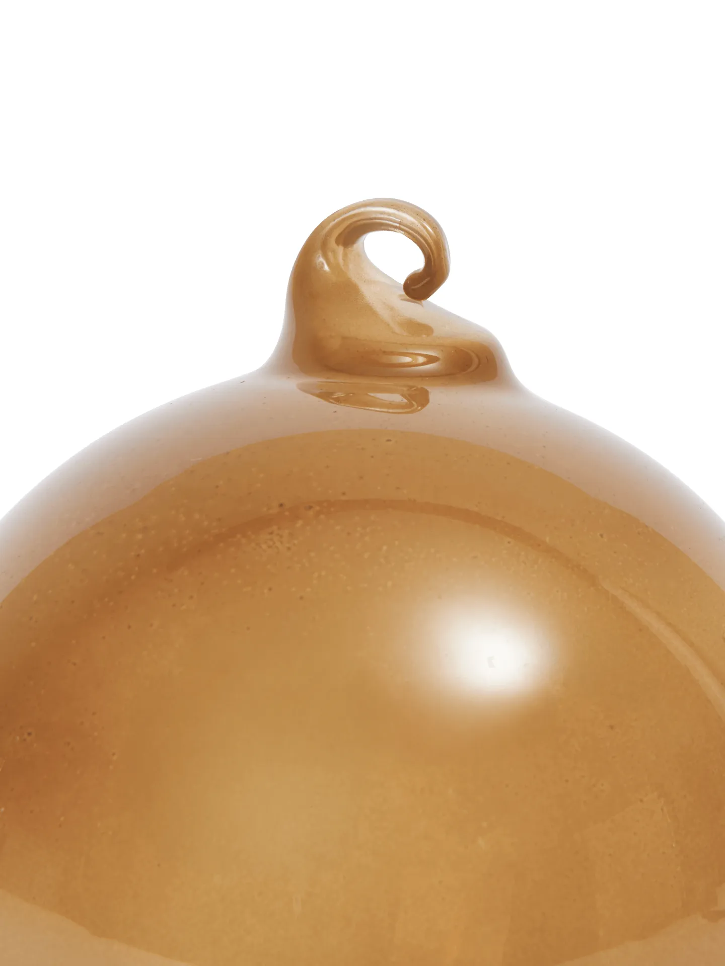 Bola Glass bauble M Ø8 cm 3 piezas, Roseate Opaque Ferm Living