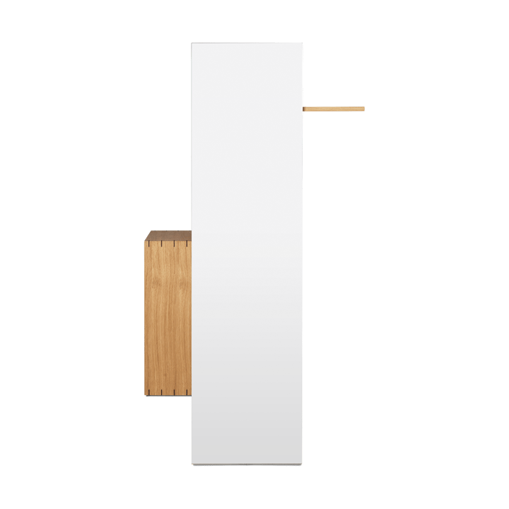 Bon hallway cabinet perchero con espejo, Oiled Oak Ferm Living