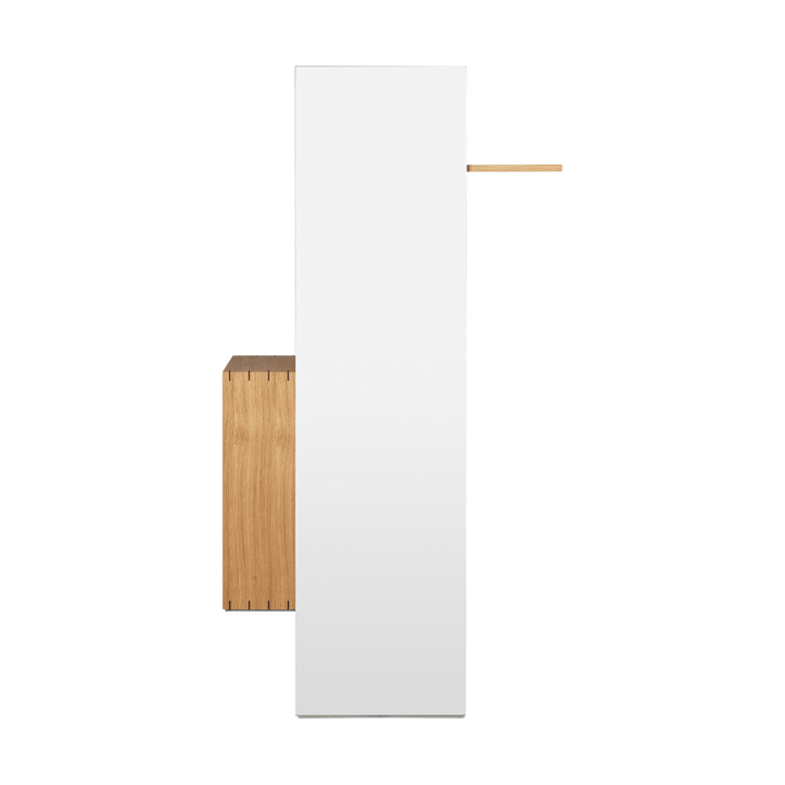 Bon hallway cabinet perchero con espejo - Oiled Oak - ferm LIVING
