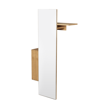 Bon hallway cabinet perchero con espejo - Oiled Oak - Ferm Living