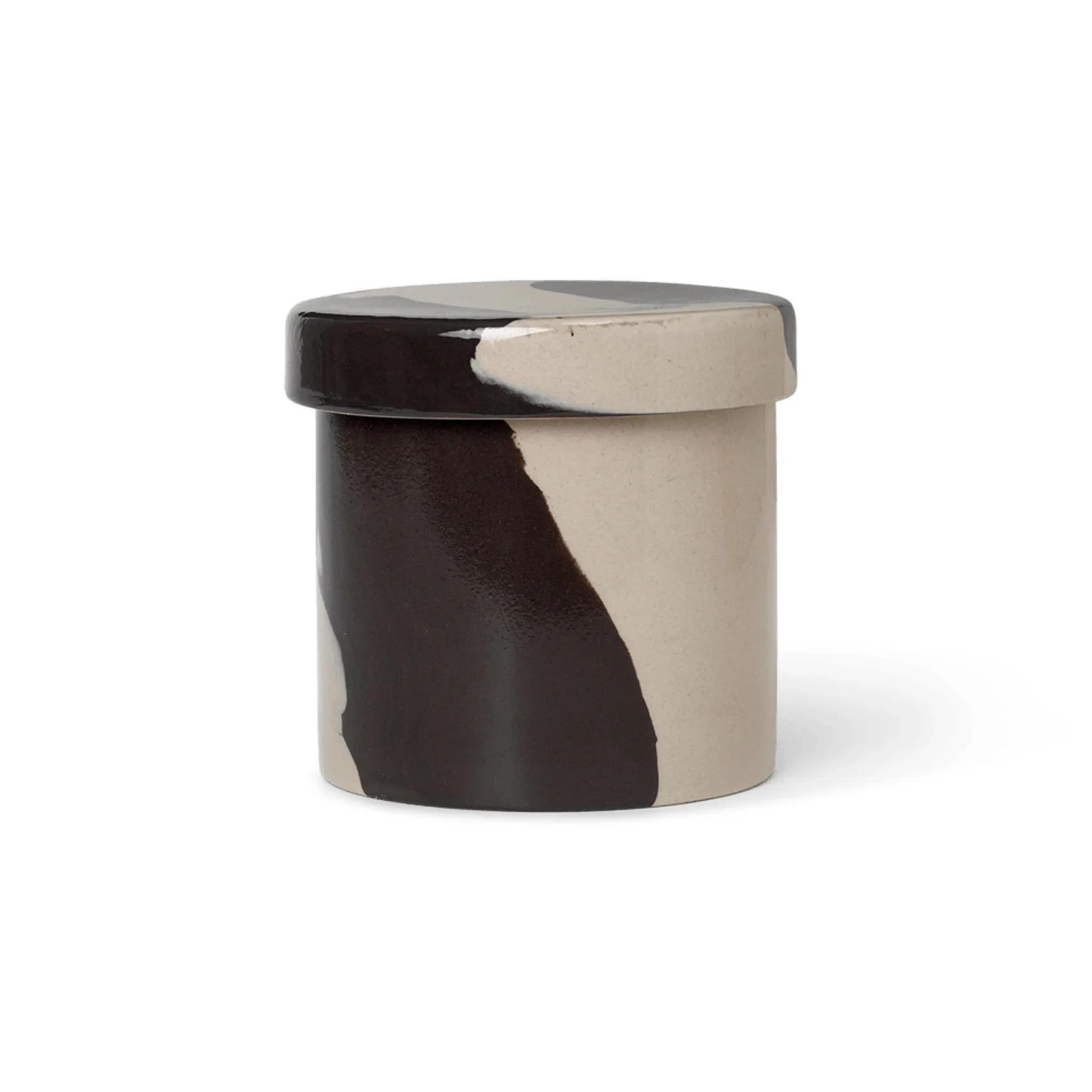 Bote Inlay Ø9,8 cm, Sand-brown Ferm Living